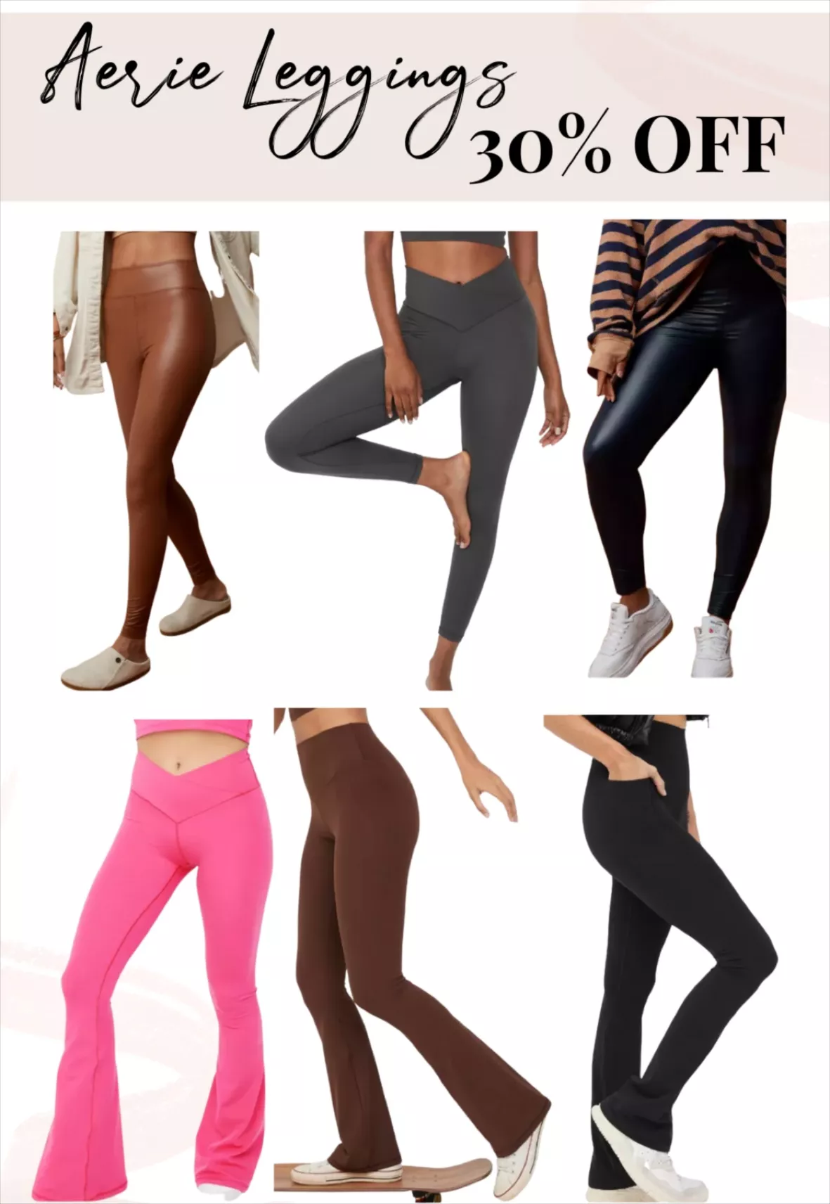 OFFLINE By Aerie Real Me Xtra Hold Up! Pocket Legging  Pocket leggings,  American eagle leggings, Boot cut leggings