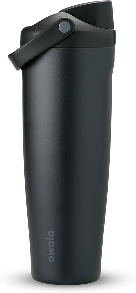 Owala FreeSip Sway - Stainless Steel - 40-oz. - Black (Very, Very Dark) | Amazon (US)