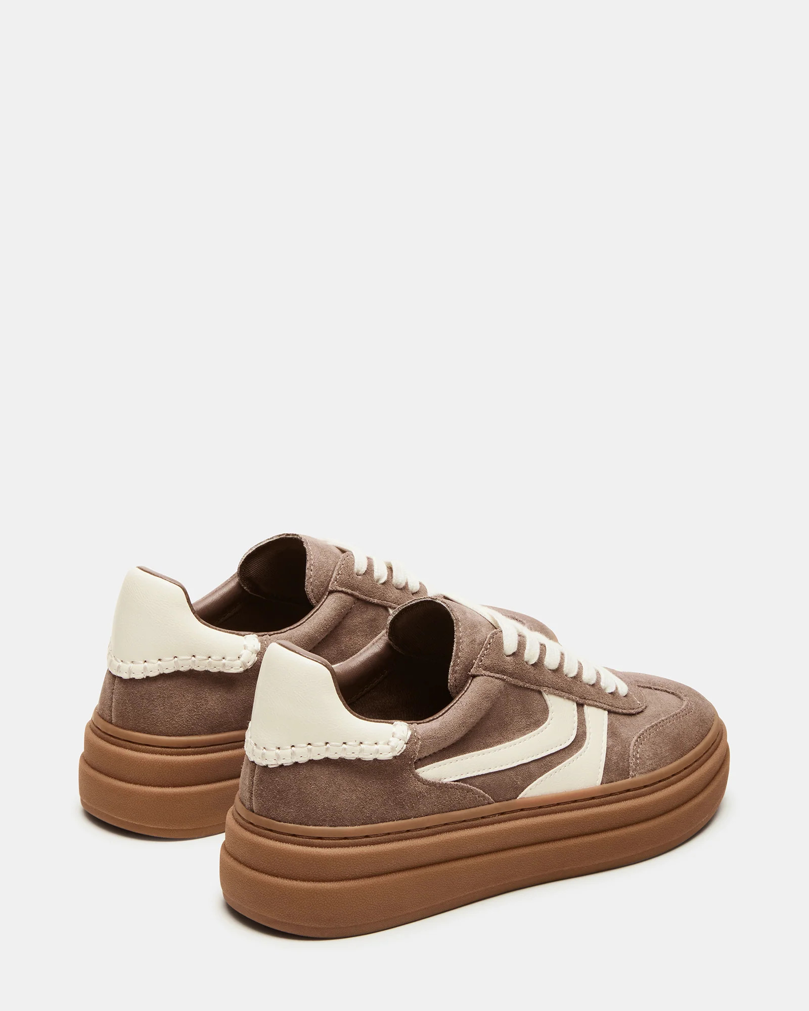 DODGE Espresso Low-Top Platform Women's Sneaker | Steve Madden (US)