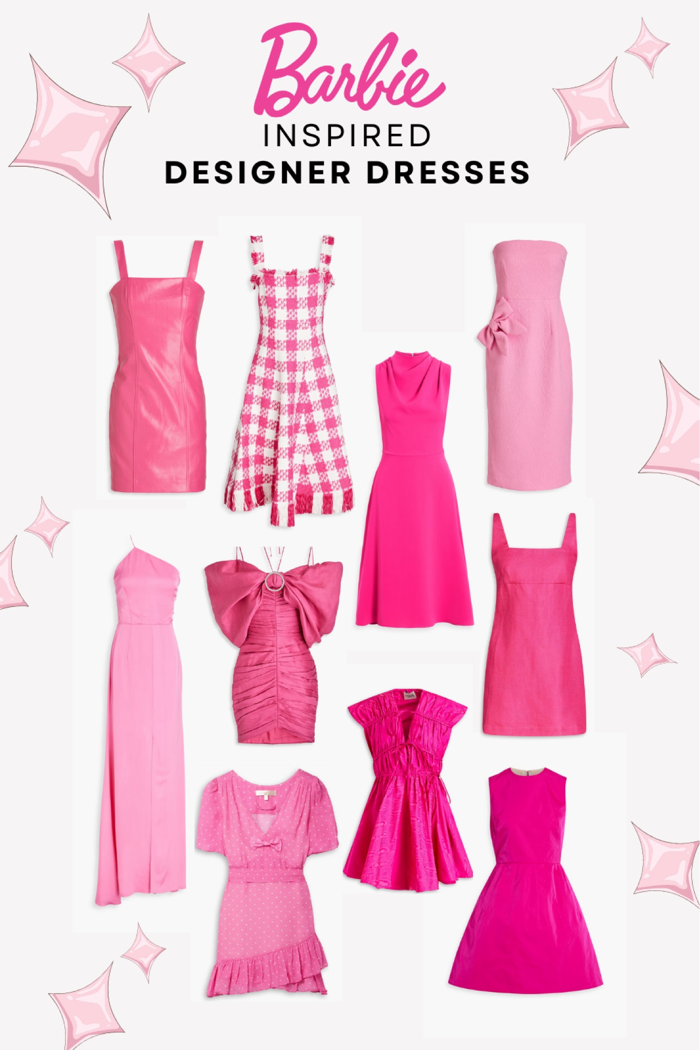 Barbie inspired designer dresses perfect for any occasion! 

#LTKsalealert #LTKparties #LTKFind