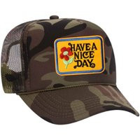 Have A Nice Day - Camo Embroidered Patch Trucker Hat | Etsy (US)