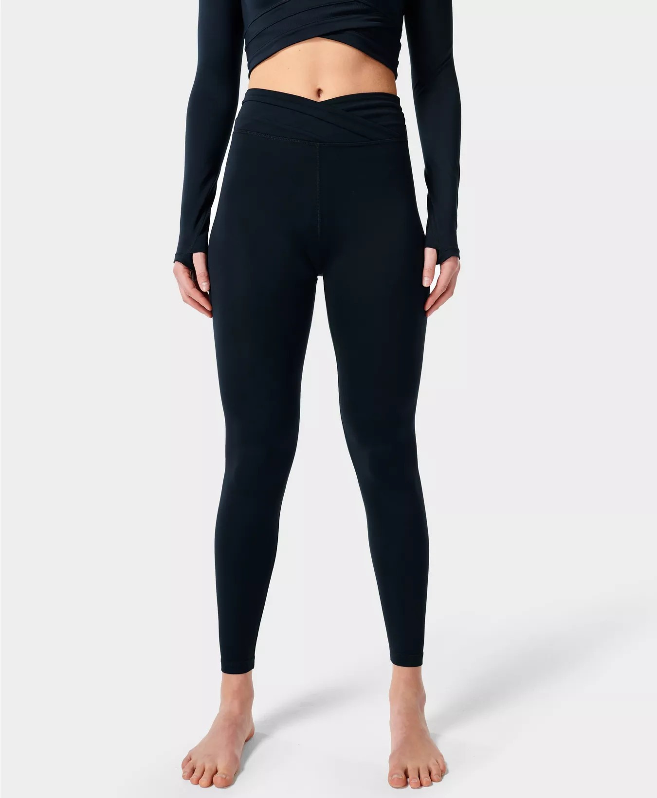All Day Wrap Waist Leggings | Sweaty Betty UK