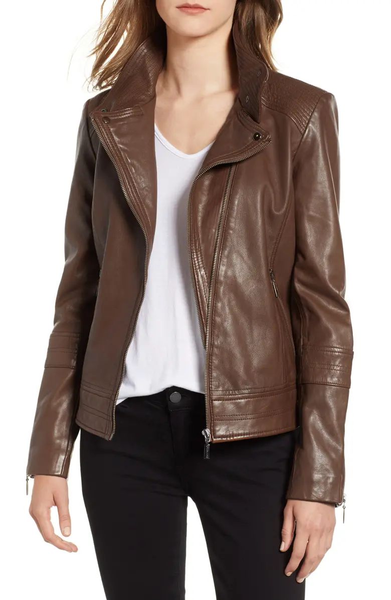 Bernardo Leather Moto Jacket | Nordstrom | Nordstrom