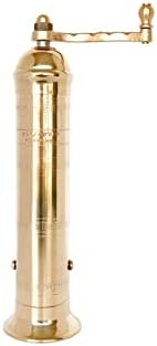 The Original European Salt and Pepper Mill 9” Brass Pepper Mill | Amazon (US)