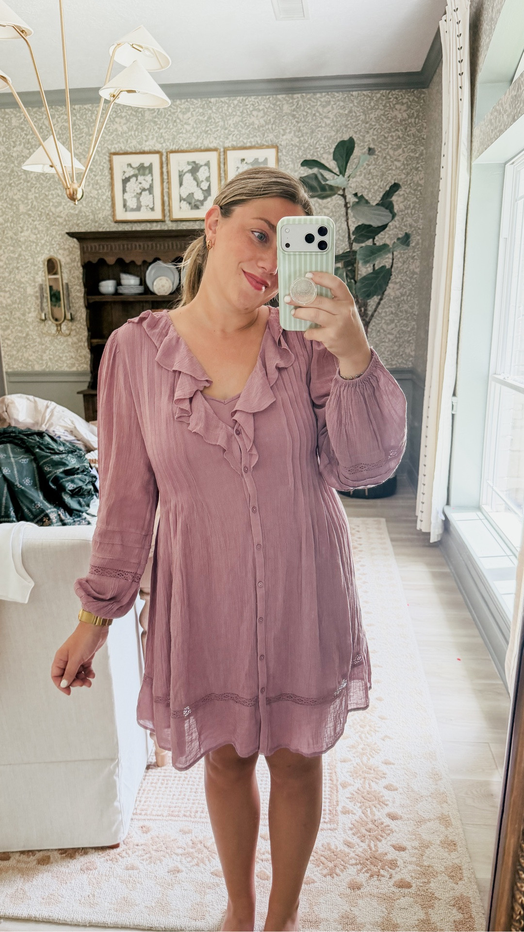 This new arrival is so good from Target! Also comes in one other color. Wearing a small here but a medium would be better for me with the underneath slip!

Dress fall fashion

#LTKSeasonal #LTKootd #LTKmomlife