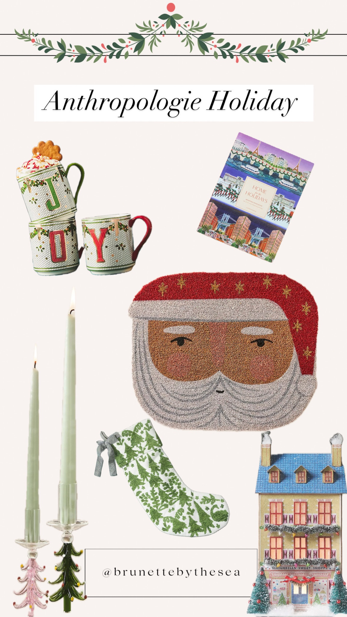 So many holiday goodies from Anthropologie! Perfect for gift ideas, holiday home decor, or a little something for yourself! #anthropologie #holidaydecor 

#LTKHoliday #LTKGiftGuide #LTKSeasonal
