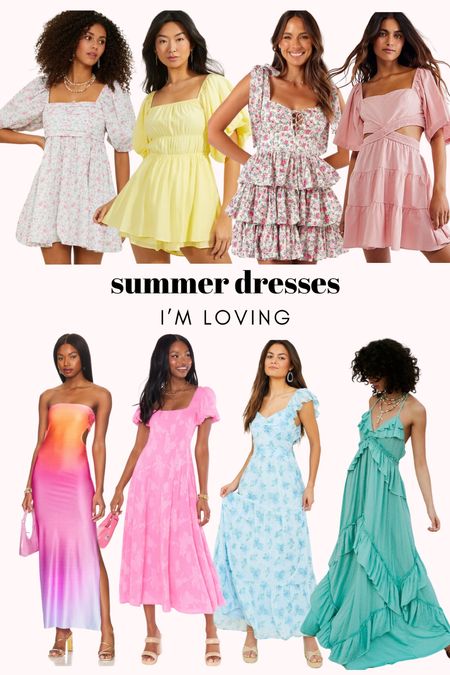 summer dresses i’m loving!🌸🌞🍉✨ 

#LTKtravel #LTKwedding #LTKstyletip