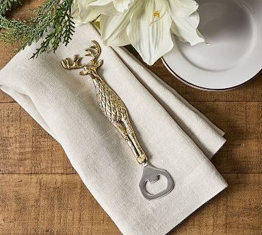Stag Stainless Steel Bottle Opener | Pottery Barn (US)