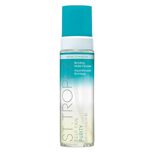 St.Tropez Self Tan Purity Bronzing Water, Clear Tanning Water Foam, Streak-Free Finish, Develops ... | Amazon (US)