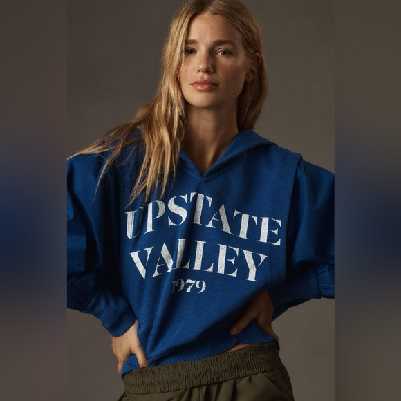 PILCRO Fabric Mix Hoodie | Poshmark