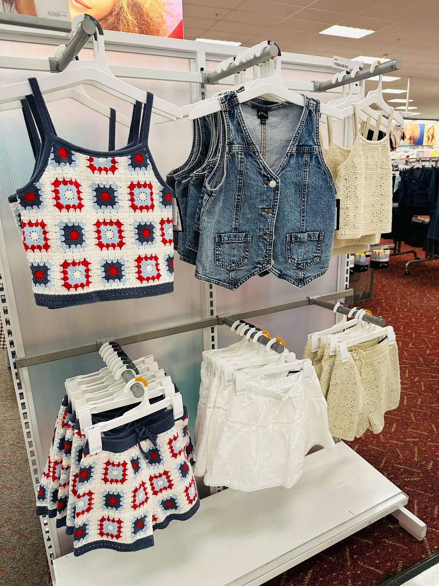 Happy Friday!☺️ This week went by so fast! Here’s some cute outfit ideas for girls!!😍 Shopping for my youngest daughter and found these plus more new arrivals with these! A denim vest with a white tiered skort is a great summer outfit!!🤩 The skirt comes in navy, too! I found a maxi textured white skirt that comes in navy also! The matching sweater sets are adorable, too!!😁 The red/white/blue set is my other favorite and comes in cream! The cream set comes in another color! Are you done shopping for summer clothes?🤔 


#targetskirts #summeroutfit #targetset #matchingsets #denimvest

#LTKmomlife #LTKKids #LTKdayinmylife