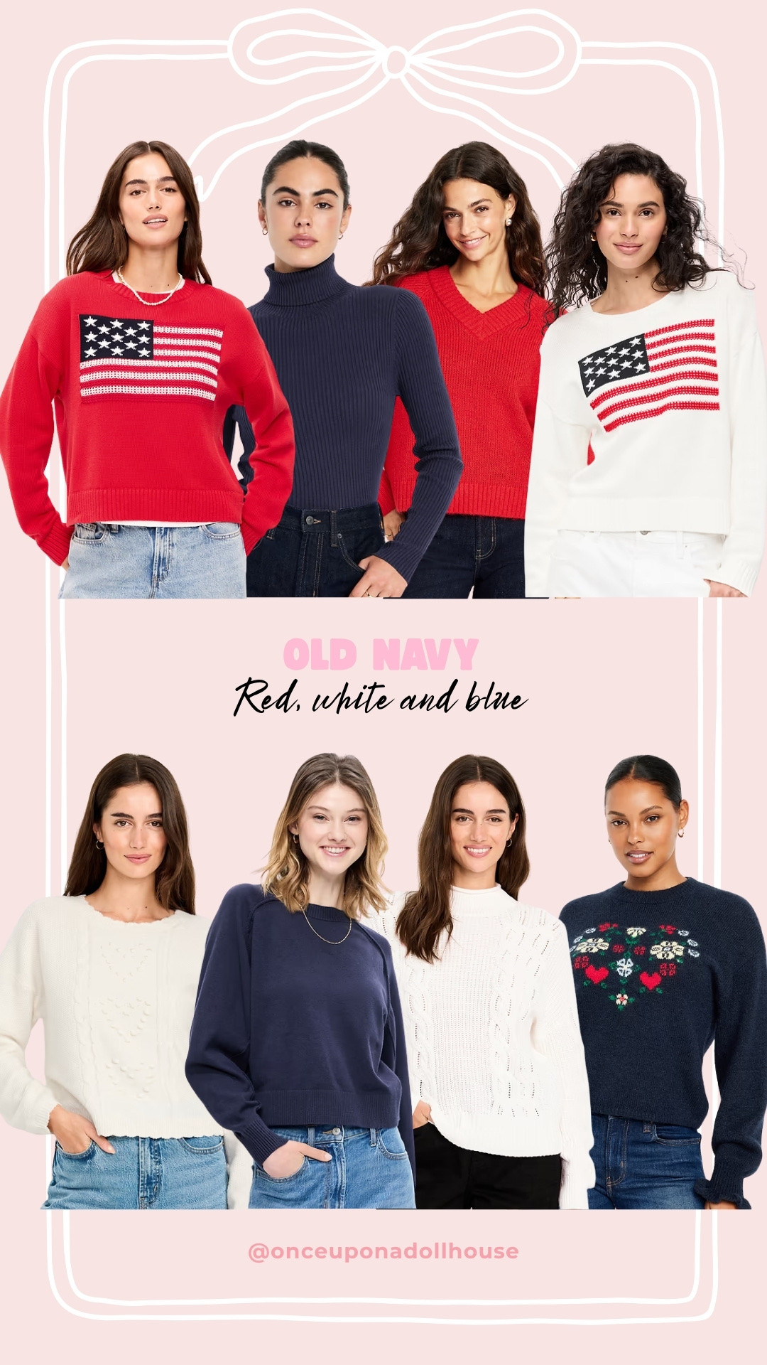 Old Navy Americana Edit! Red, white and blue, Patriotic finds, 4th of July sweaters

#LTKsummer #LTKfestival #LTKstyletip