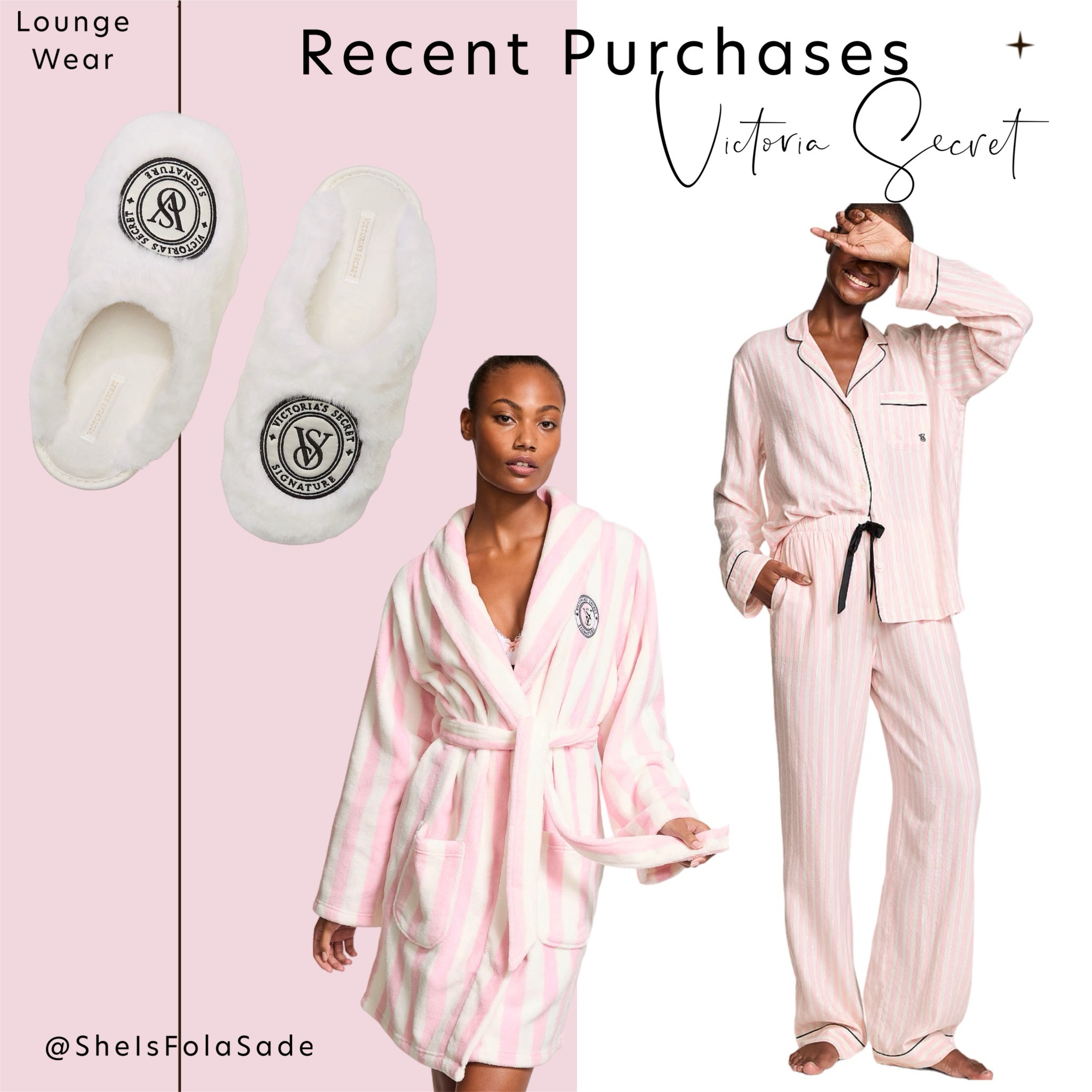 Recent purchases. Victoria Secret had a deal that I just couldn’t pass up. But I been loving their pajamas. 

#LTKSaleAlert #LTKStyleTip #LTKMidsize