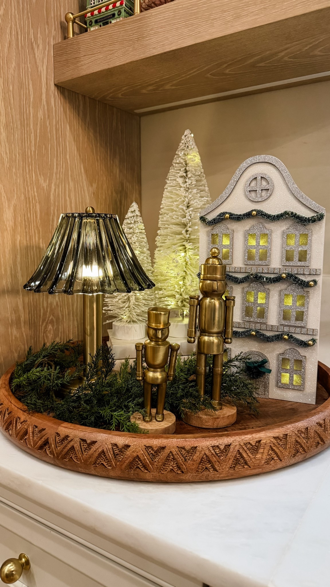 Cozy Christmas centerpiece 

#LTKHoliday #LTKHome #LTKSeasonal