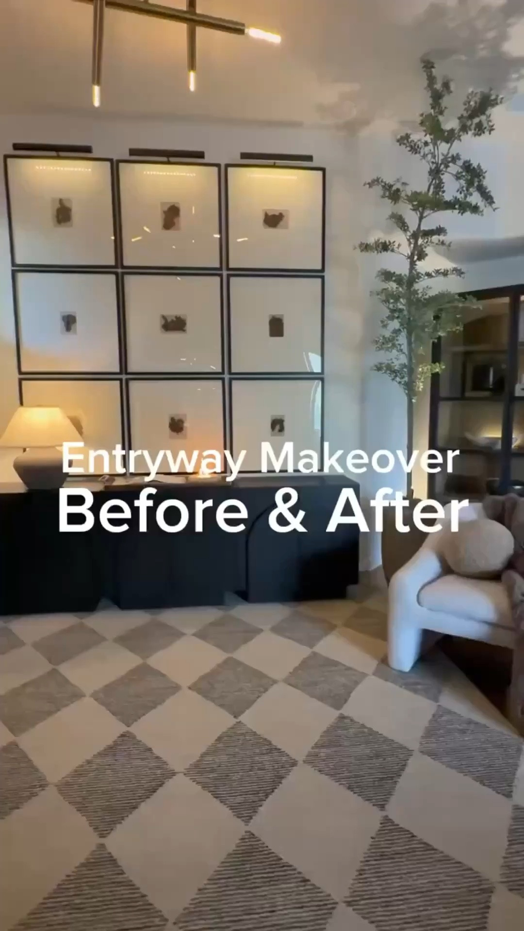 Why does the entryway always end up as a drop zone for everything?! 🙈 Thriw back to when I finally gave mine a little refresh with some  Amazon finds. 

That little pop of green in the corner makes it feel like spring. 🤎🌳

#entrywaydecorideas #AmazonFinds #homedecor #amazonhome #entrywaydecor #beforeandafter 
#summerthompsonstyles

#LTKHome