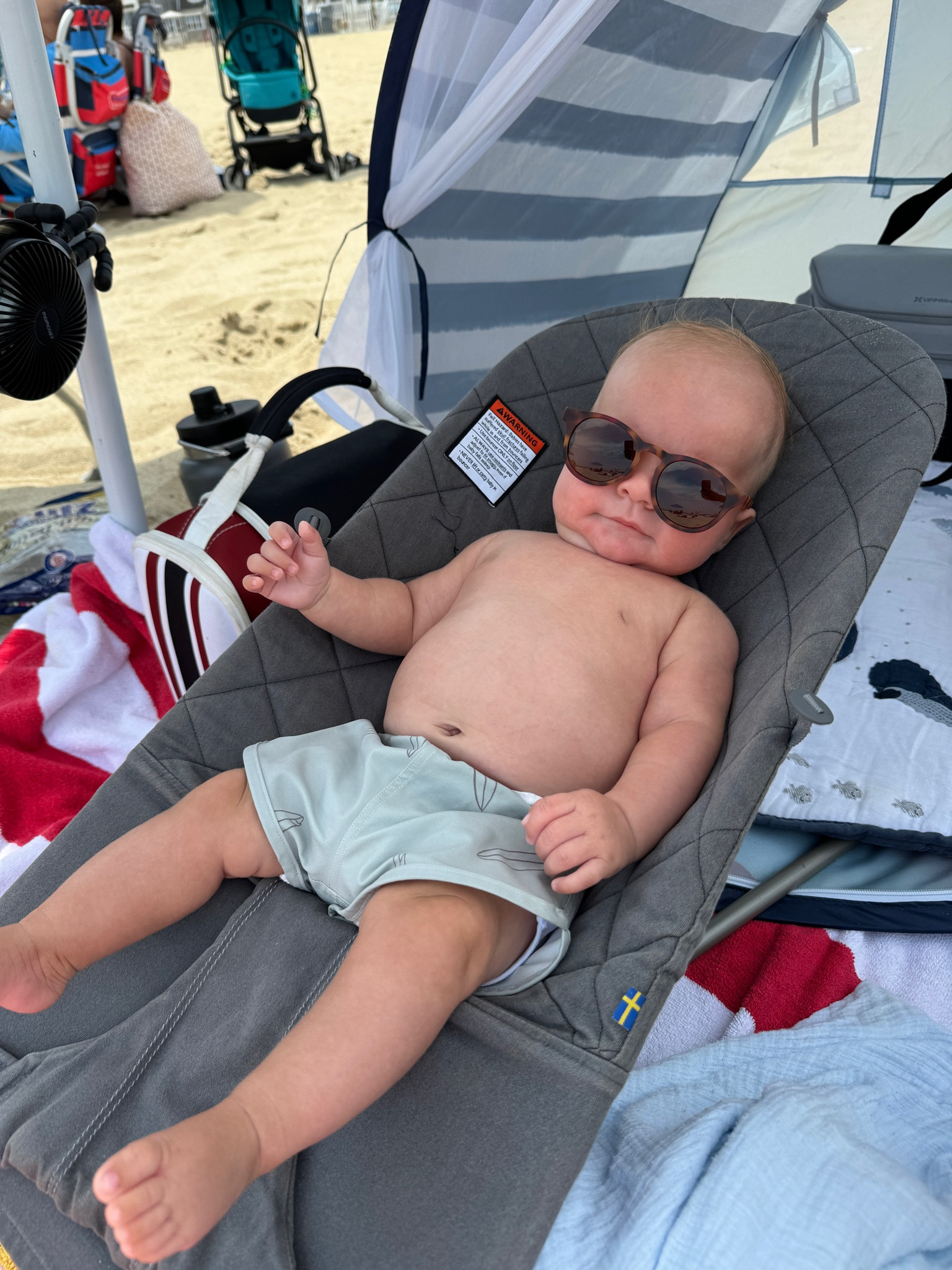 Baby beach setup 

#LTKBaby #LTKFamily