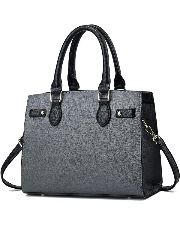 Purses and Handbags for Women Satchel Fashion Ladies Top Handle Shoulder Tote Bags | Amazon (US)