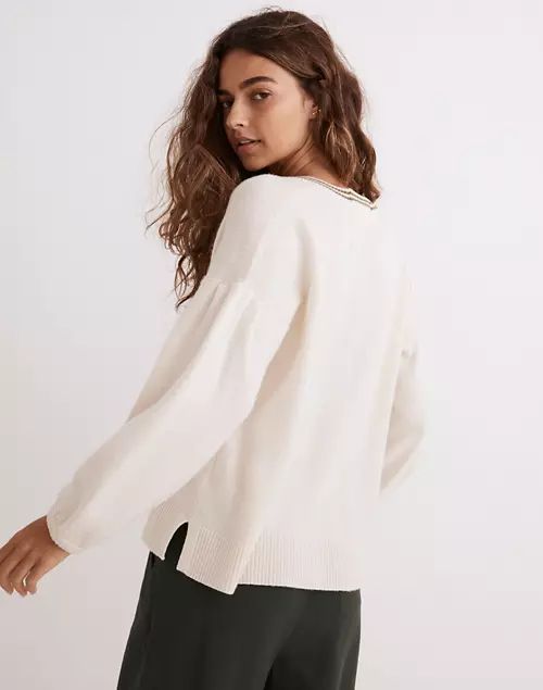 Wiltshire V-Neck Pullover Sweater | Madewell