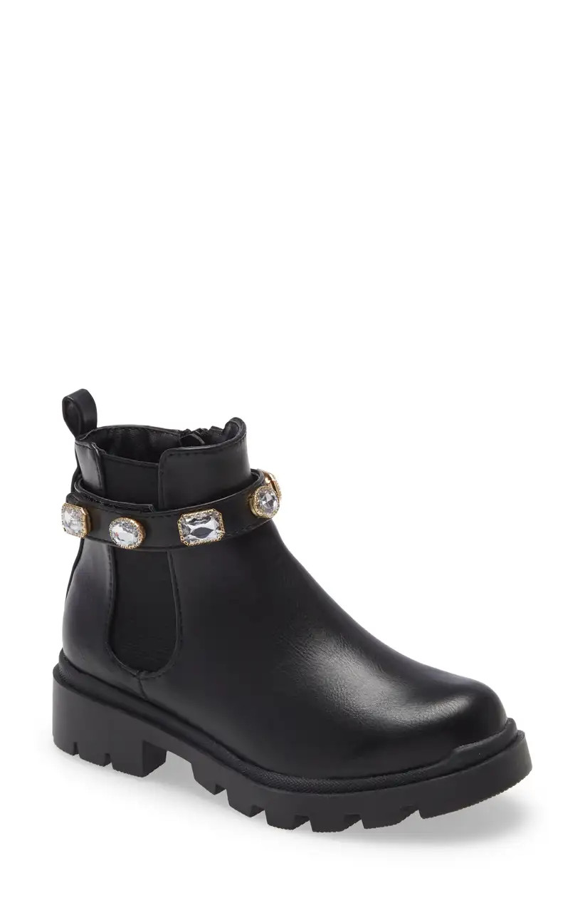 Steve Madden Kids' Jamulet Embellished Boot (Little Kid & Big Kid) | Nordstrom