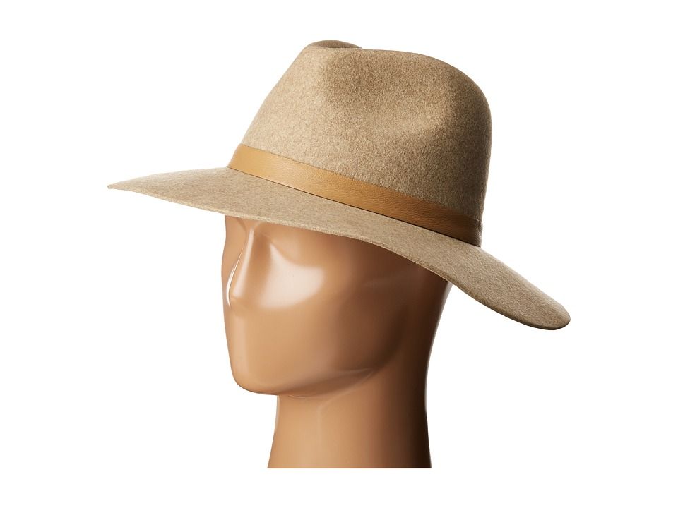 Lack of Color - The Carlo Wool Felt Fedora (Brown) Fedora Hats | 6pm