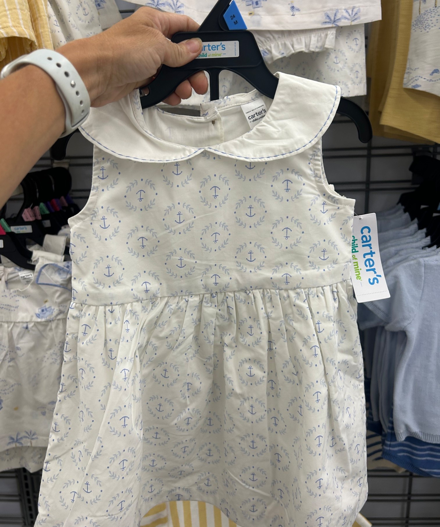 The cutest sailor dress for only $15 so cute and classic!!

#LTKootd #LTKBaby