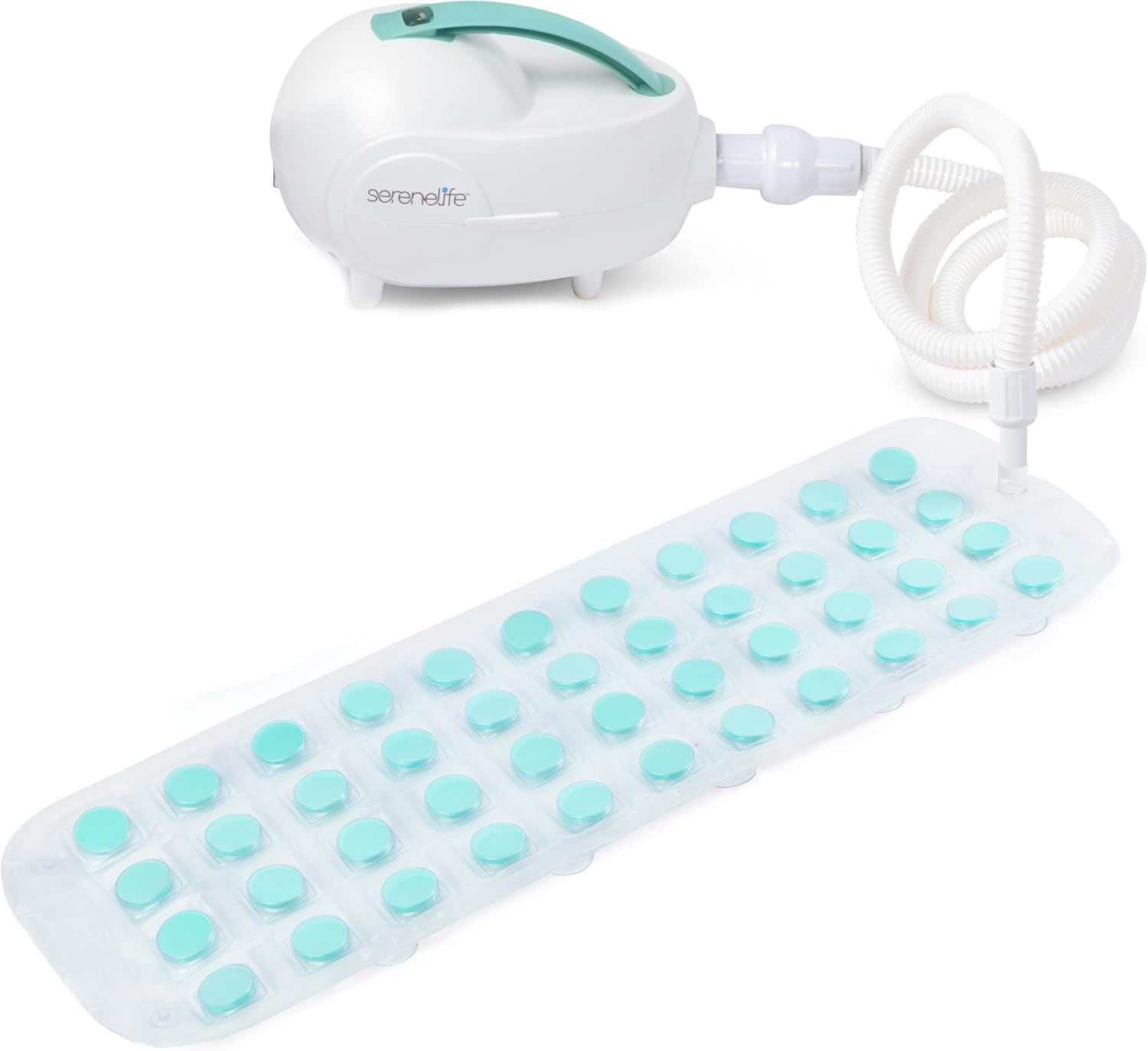 SereneLife Heated Bubble Bath Mat – Portable Spa with Adjustable Bubble Intensity, Waterproof L... | Amazon (US)