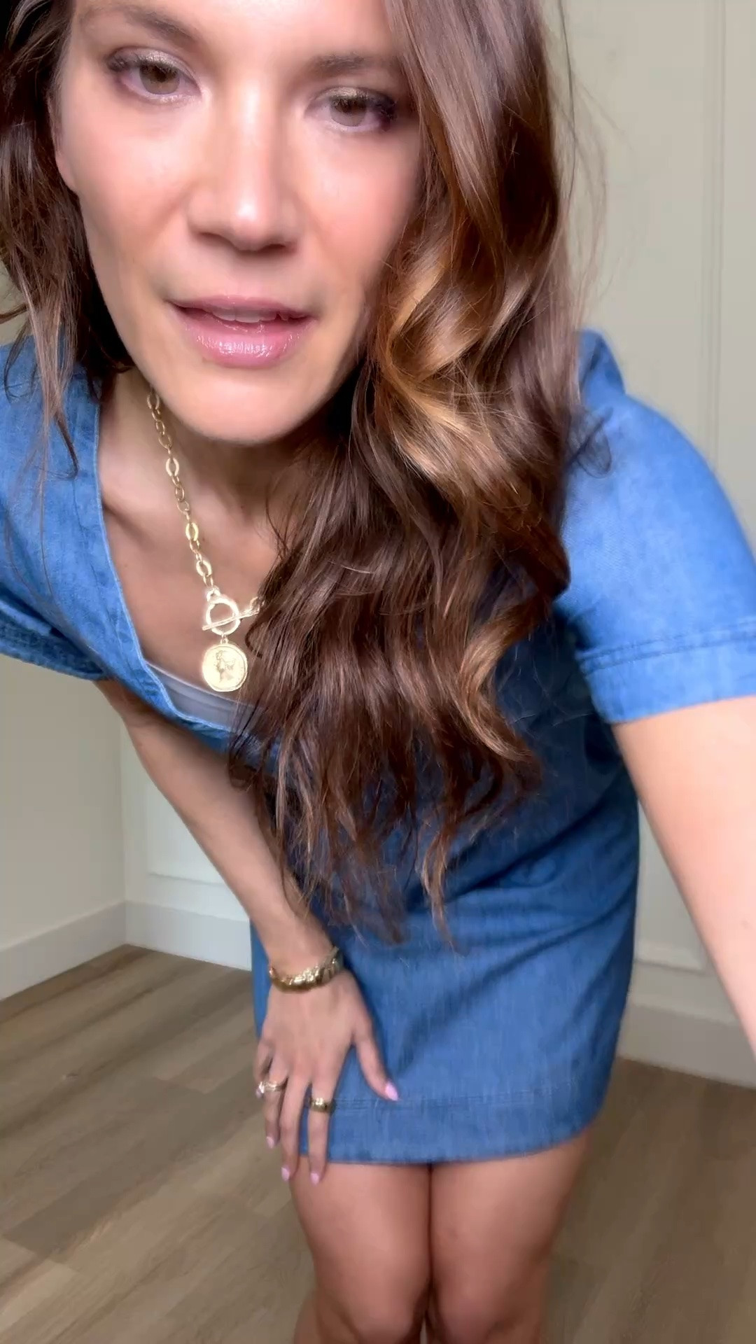 This denim dress is one of those easy throw on pieces that still looks put together. I love the relaxed fit, the lightweight denim material, and how easy it is to style with sandals, sneakers, or even boots later on. Such a cute casual outfit for spring and summer.

Denim dress outfit, casual summer dress, lightweight denim dress, everyday outfit idea, spring fashion finds, easy throw on dress, casual chic style, vacation outfit, short sleeve denim dress, effortless everyday look, trendy casual fashion, comfy summer outfit, cute denim mini dress, summer capsule wardrobe, Stang and Co

#LTKootd #LTKSeasonal #LTKTall
