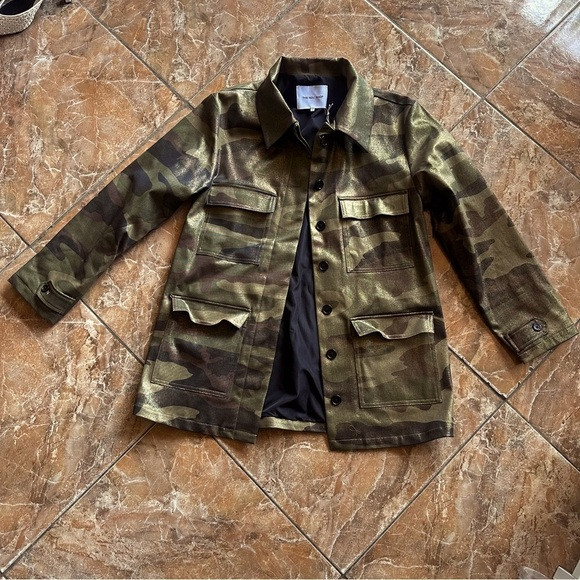 The Noli Shop Camouflage Military Style Jacket | Poshmark