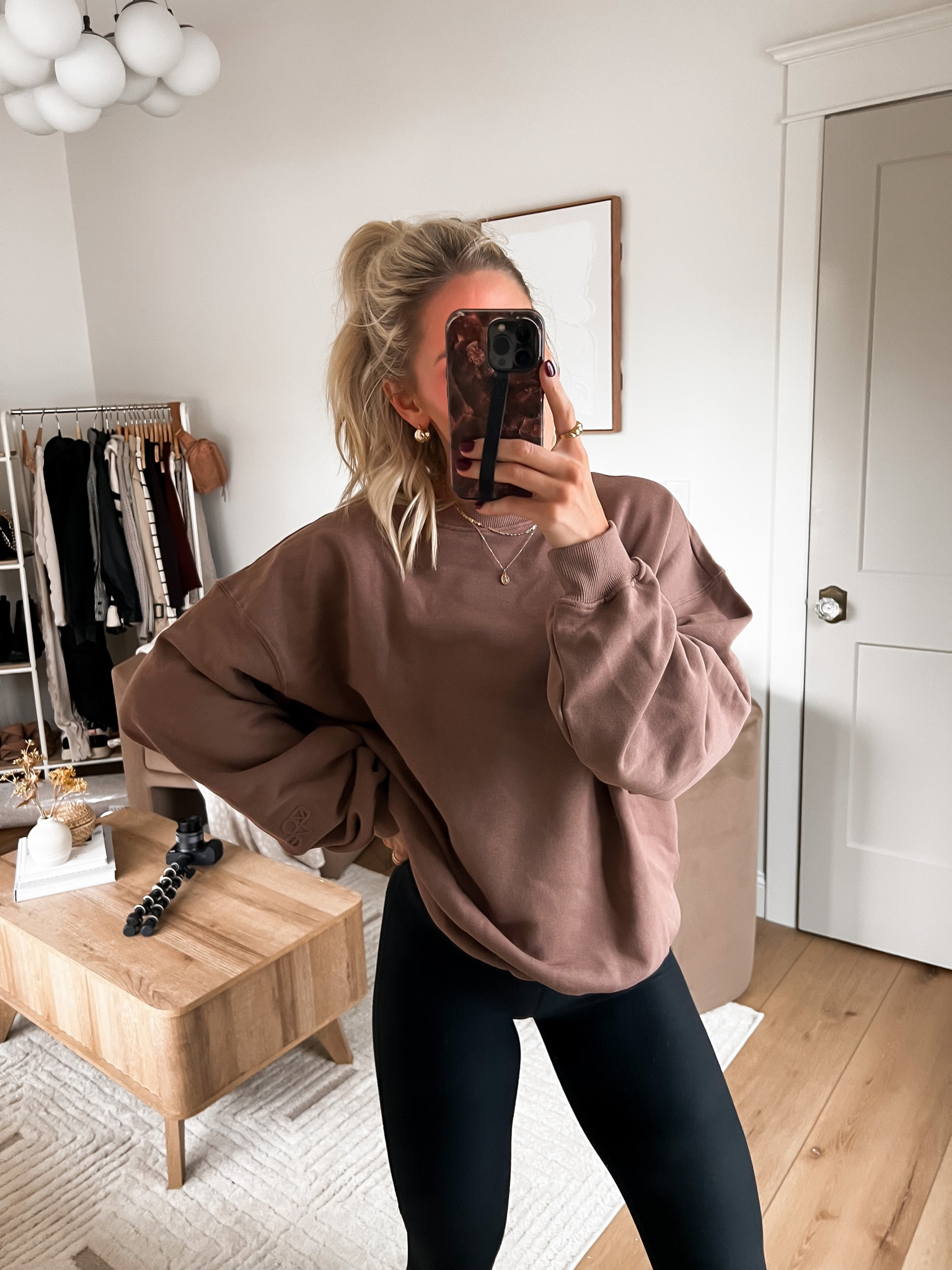 Fav sweatshirt. Perfect weight! (Wearing size small) 

#LTKfindsunder50 #LTKSeasonal #LTKstyletip