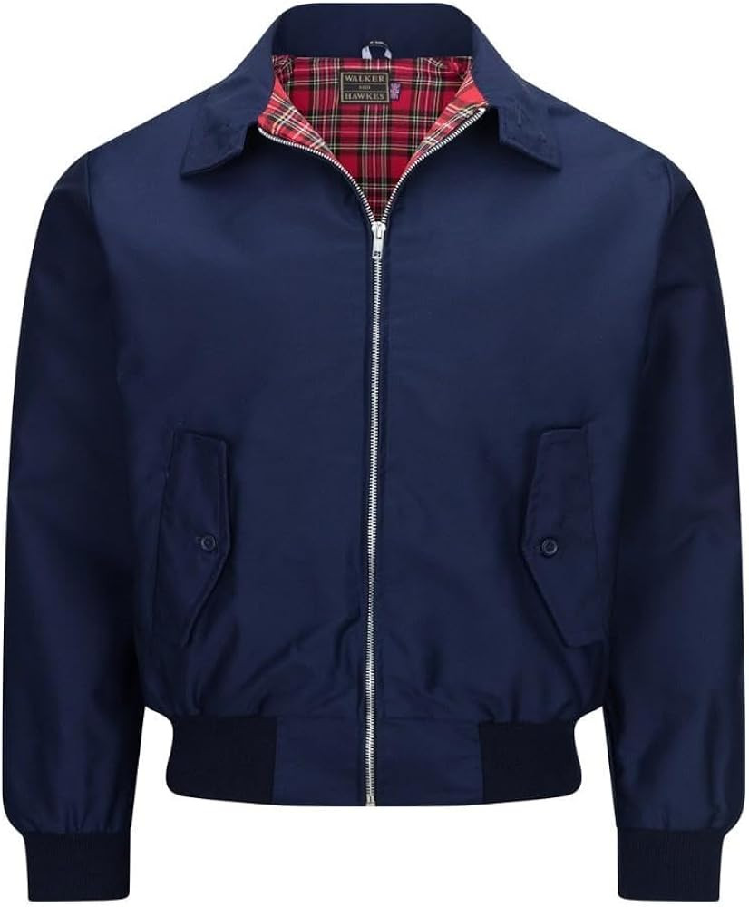 Walker and Hawkes - Men's Classic Harrington Jacket | Amazon (US)
