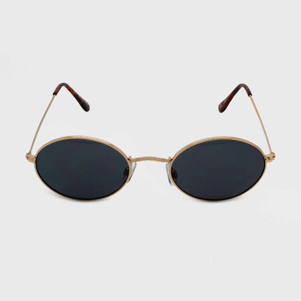 Women's Oval Sunglasses - Wild Fable Gold | Target