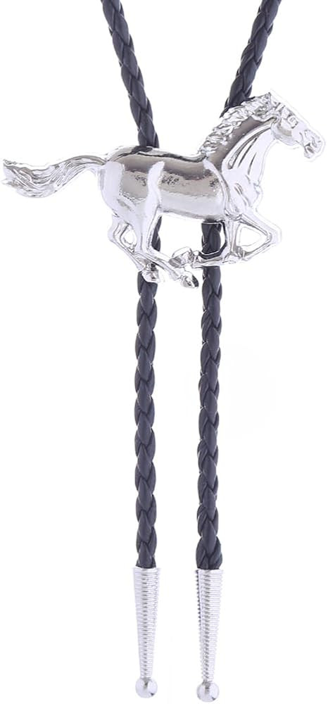 HUABOLA CALYN Bolo Tie for Men Women, Native American Turquoise/Longhorn Bull/Eagle/Horse Bolo ti... | Amazon (US)