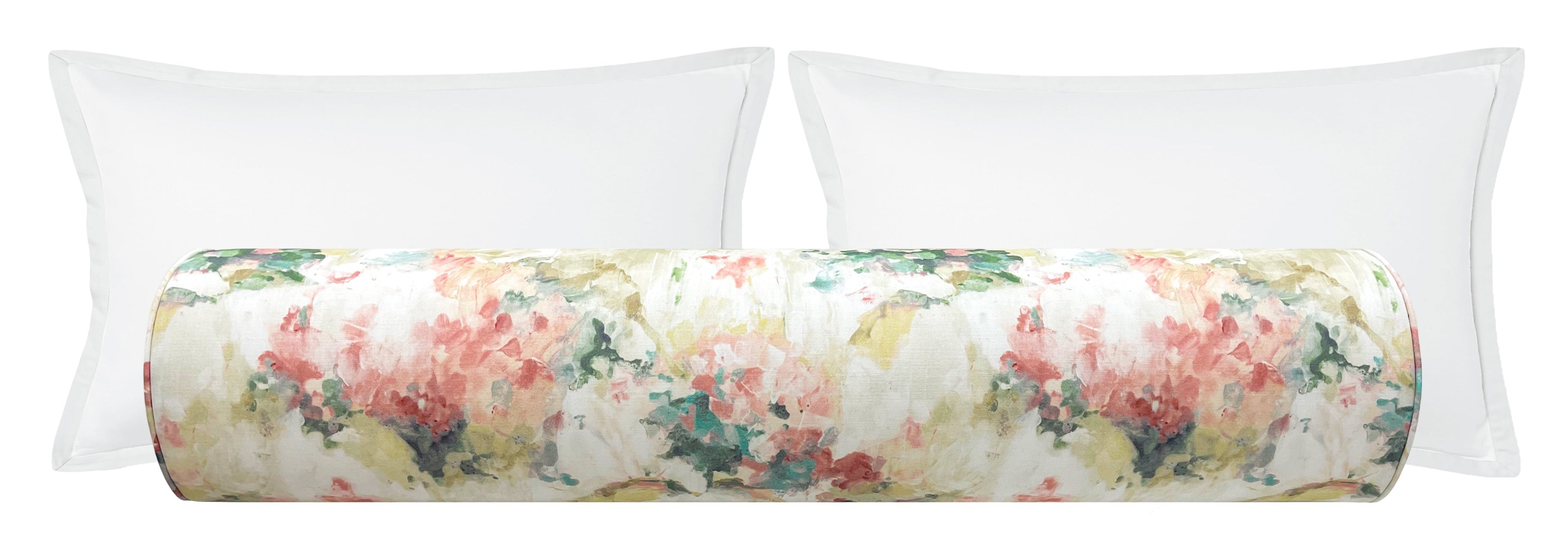 The Bolster :: Watercolor Floral // Fern | LITTLE DESIGN COMPANY