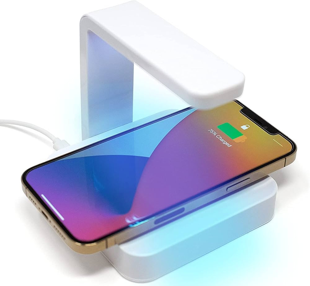 Zdium UV Phone Sanitizer with Wireless Charging | EPA Registered & Clinically Proven Cell Phone S... | Amazon (US)