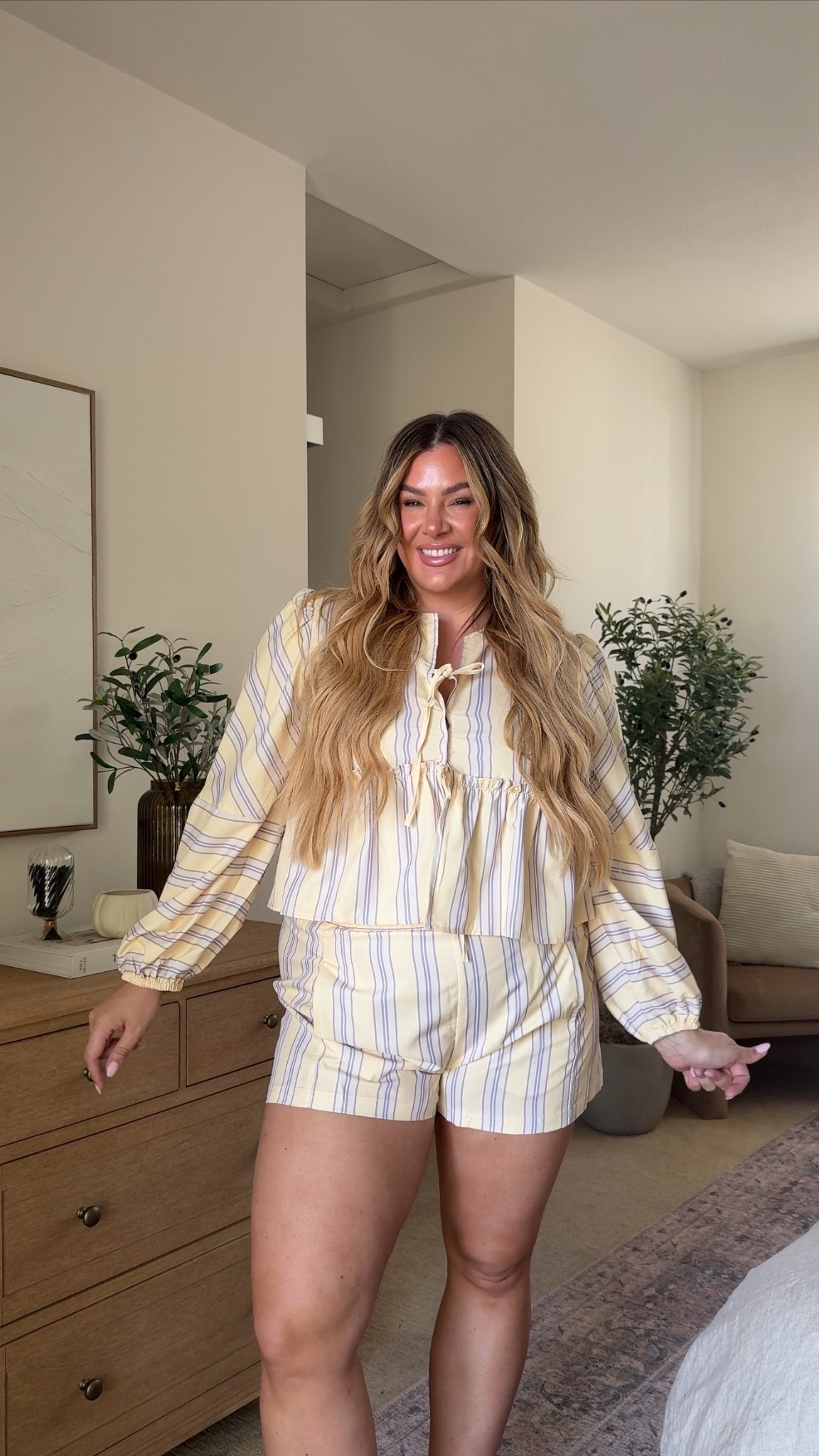 the cutest butter yellow set from amazon 🧈 wearing it in an xxl!!

#LTKStyleTip #LTKMidsize #LTKSeasonal