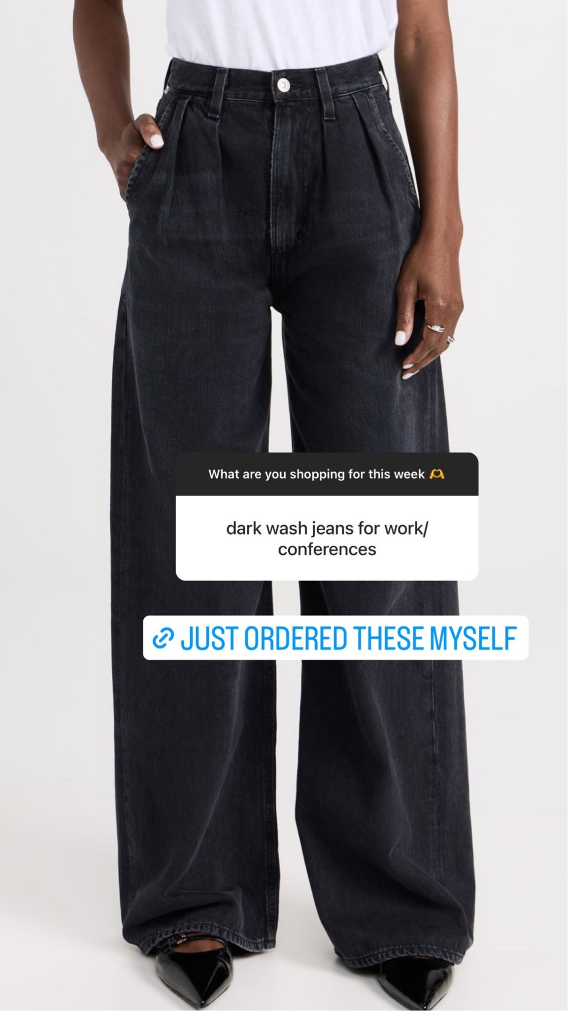 The perfect black jeans 🖤