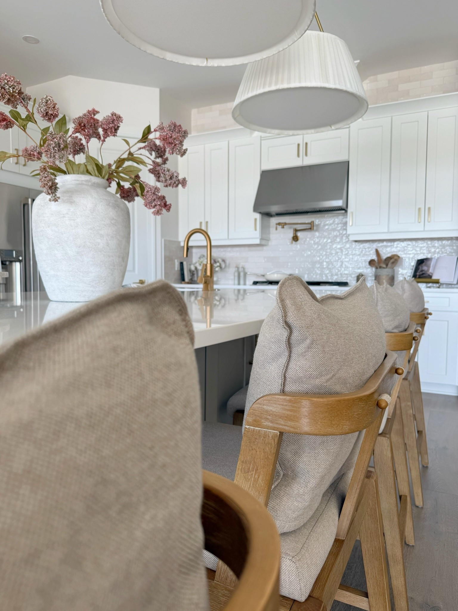Finally found the stools that made the whole kitchen make sense & These barstools from @nathanjames are so beautiful, featuring warm wood tones and fabric, as well as stunning back details. 

Barstools, kitchen chairs, counter chairs, wood barstools, organic modern, kitchen inspo, kitchen decor, kitchen styling


#kitchen #barstools #kitcheninspo #nathanjames #kitchenstyling

#LTKHome