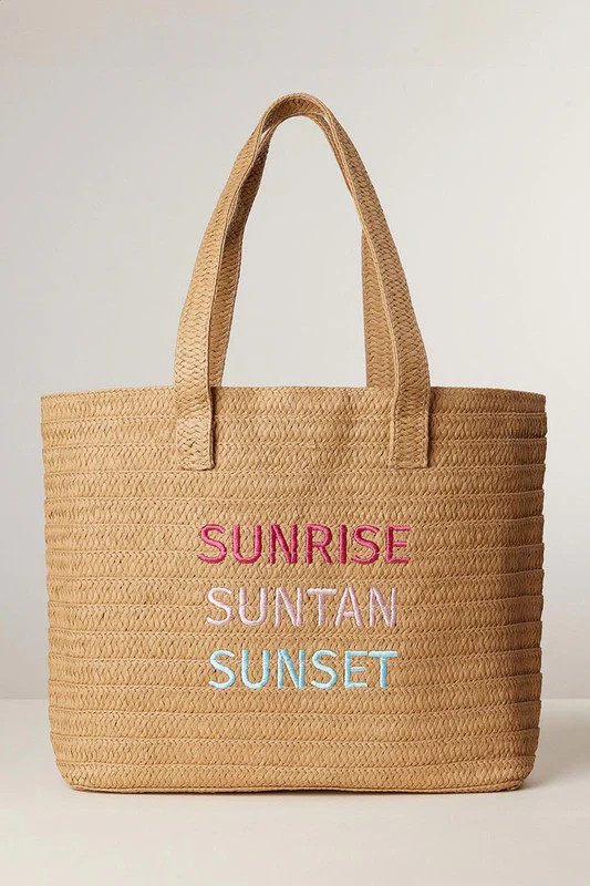PREORDER!! Sunrise Beach Bag | Glitzy Bella