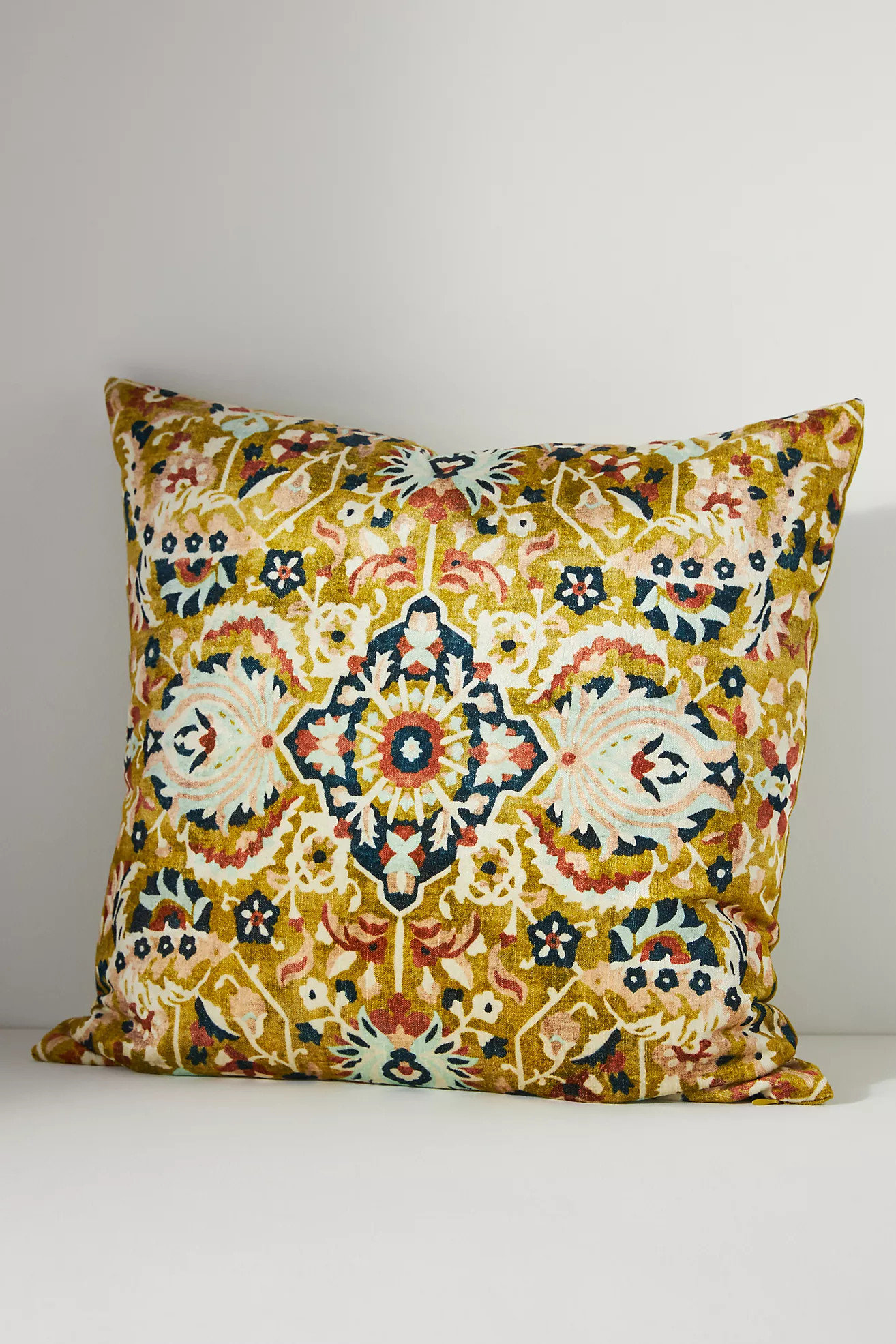 Mina Velvet Pillow | Anthropologie (US)
