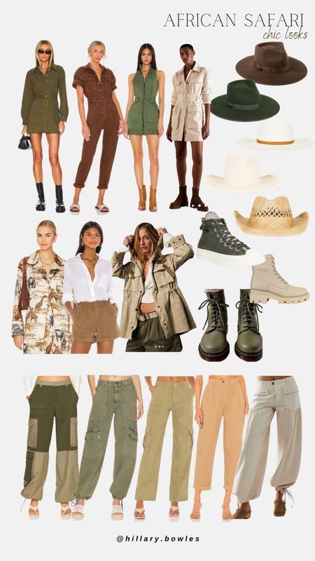 African safari looks! 

#LTKFind #LTKtravel #LTKSeasonal