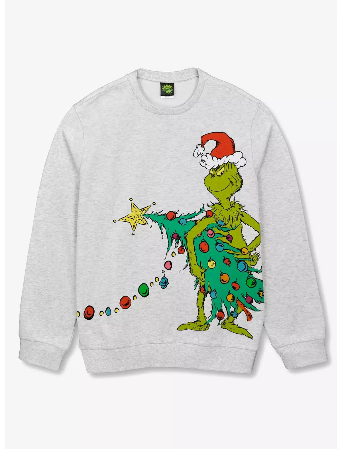 Dr. Seuss How The Grinch Stole Christmas Max Christmas Tree Sweatshirt | Hot Topic