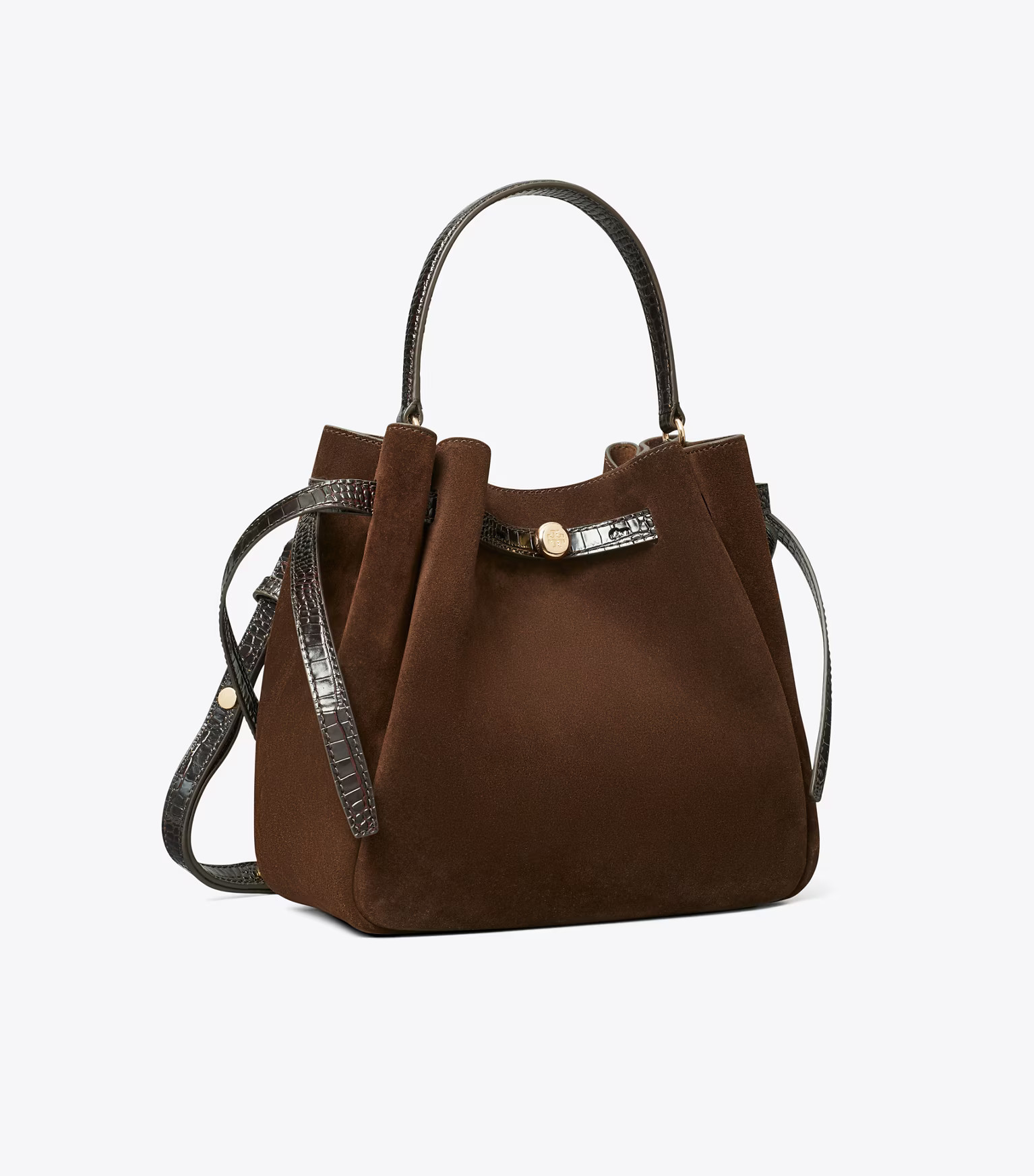 ROMY SUEDE BUCKET BAG | Tory Burch (US)