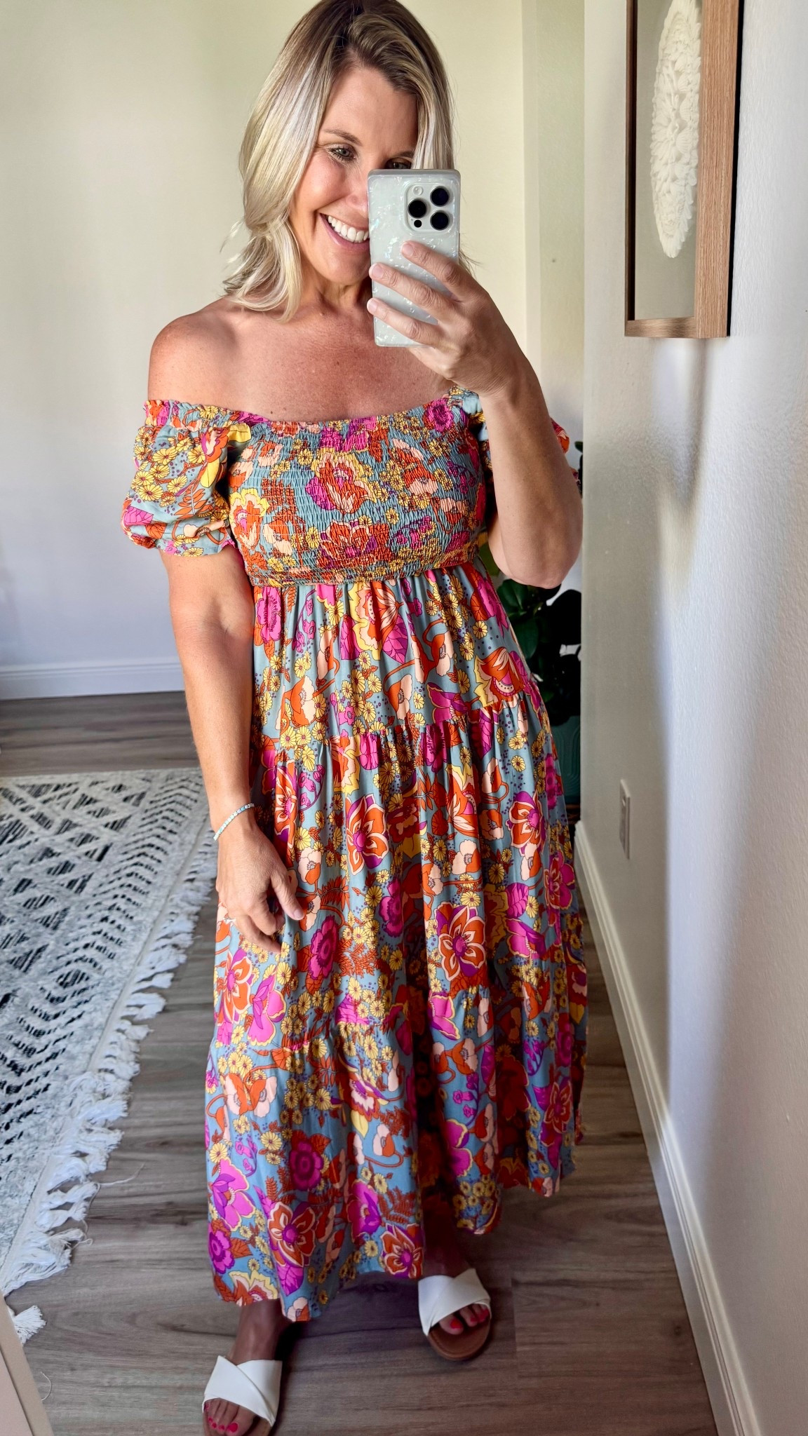 The colors in this one are beautiful!


Amazon spring dress | spring dresses | floral dress | midi dress | maxi dress | casual spring outfit | affordable fashion | Amazon fashion finds | Amazon dresses women | lightweight dress | vacation outfit | beach dress | mom style outfit | over 40 fashion | everyday outfit ideas | easy outfit inspo | neutral spring outfit | boho dress | flowy dress | Florida style | warm weather outfits

#LTKSaleAlert #LTKOver40