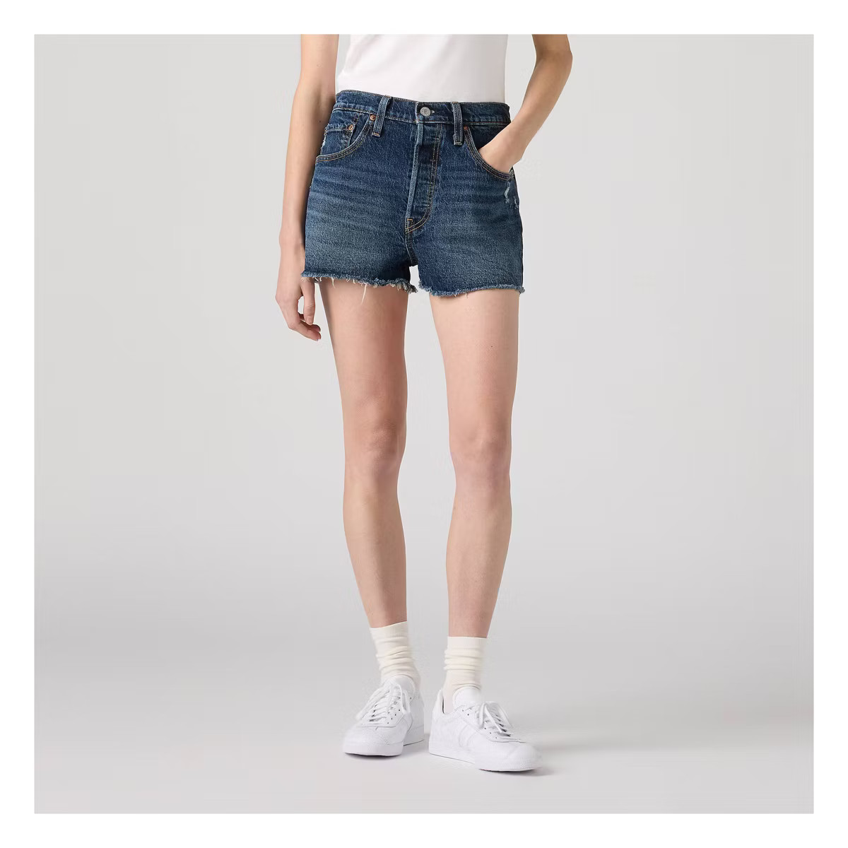 Levi's 501® Original Fit High-Rise Women's Jean Shorts - Personal Pair 24: Heavyweight Denim, St... | Target