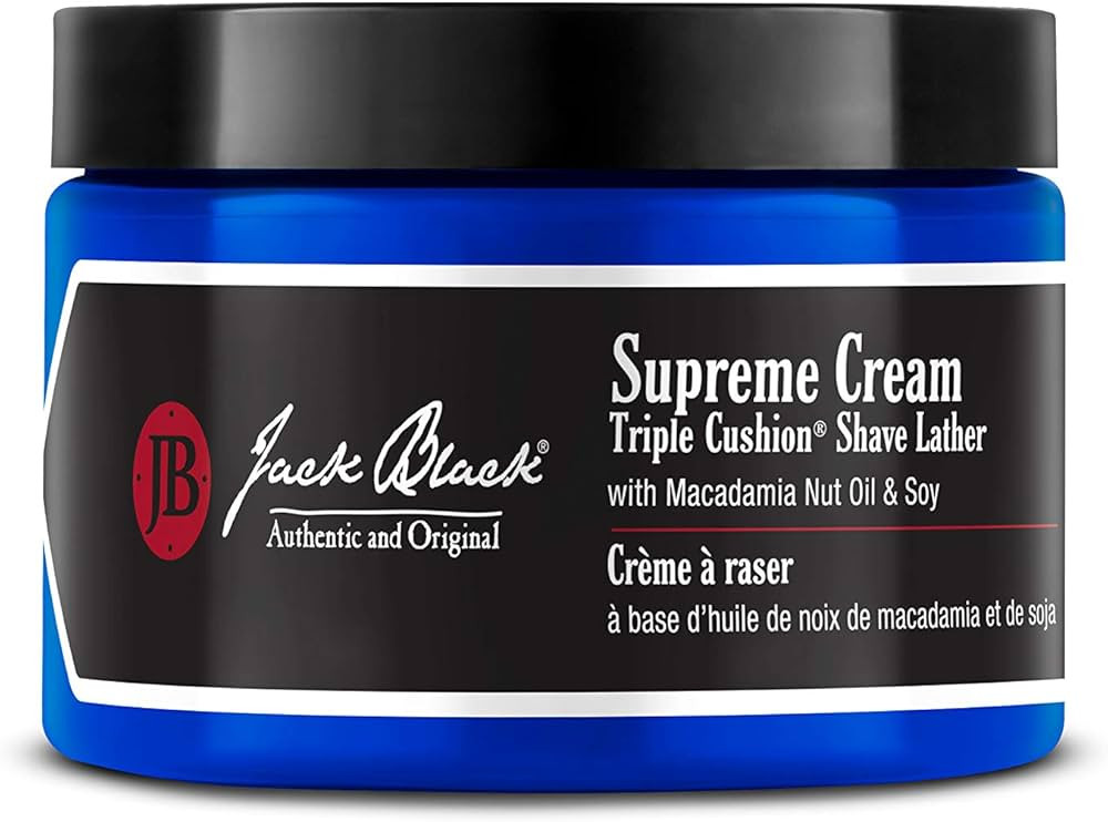 Jack Black Supreme Cream Triple Cushion Shave Lather | Amazon (US)