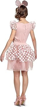 Disguise Women's Rose Gold Minnie Deluxe Adult Costume | Amazon (US)