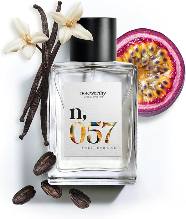 Noteworthy n,057 Sweet Embrace Eau De Parfum – Vanilla, Passionfruit, Tonka Bean | Sophisticate... | Amazon (US)