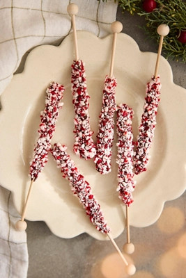 Peppermint Cocoa Stirring Sticks | Terrain
