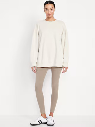 High-Waisted Jersey Fashion Layering Leggings | Old Navy (US)