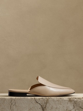 Bond Leather Mule | Banana Republic (US)